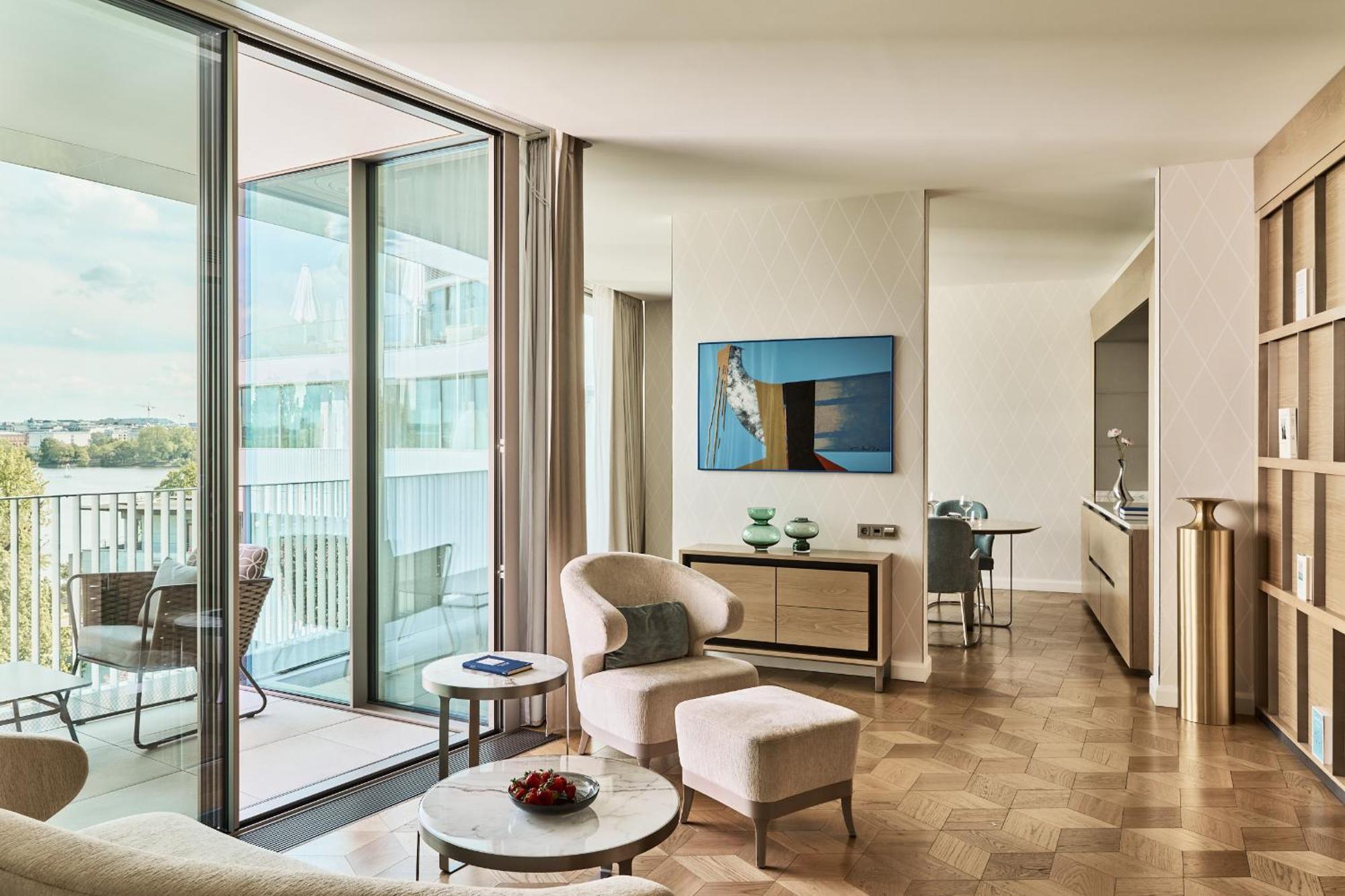 The Fontenay Hamburgo Exterior foto Interior of a typical apartment
