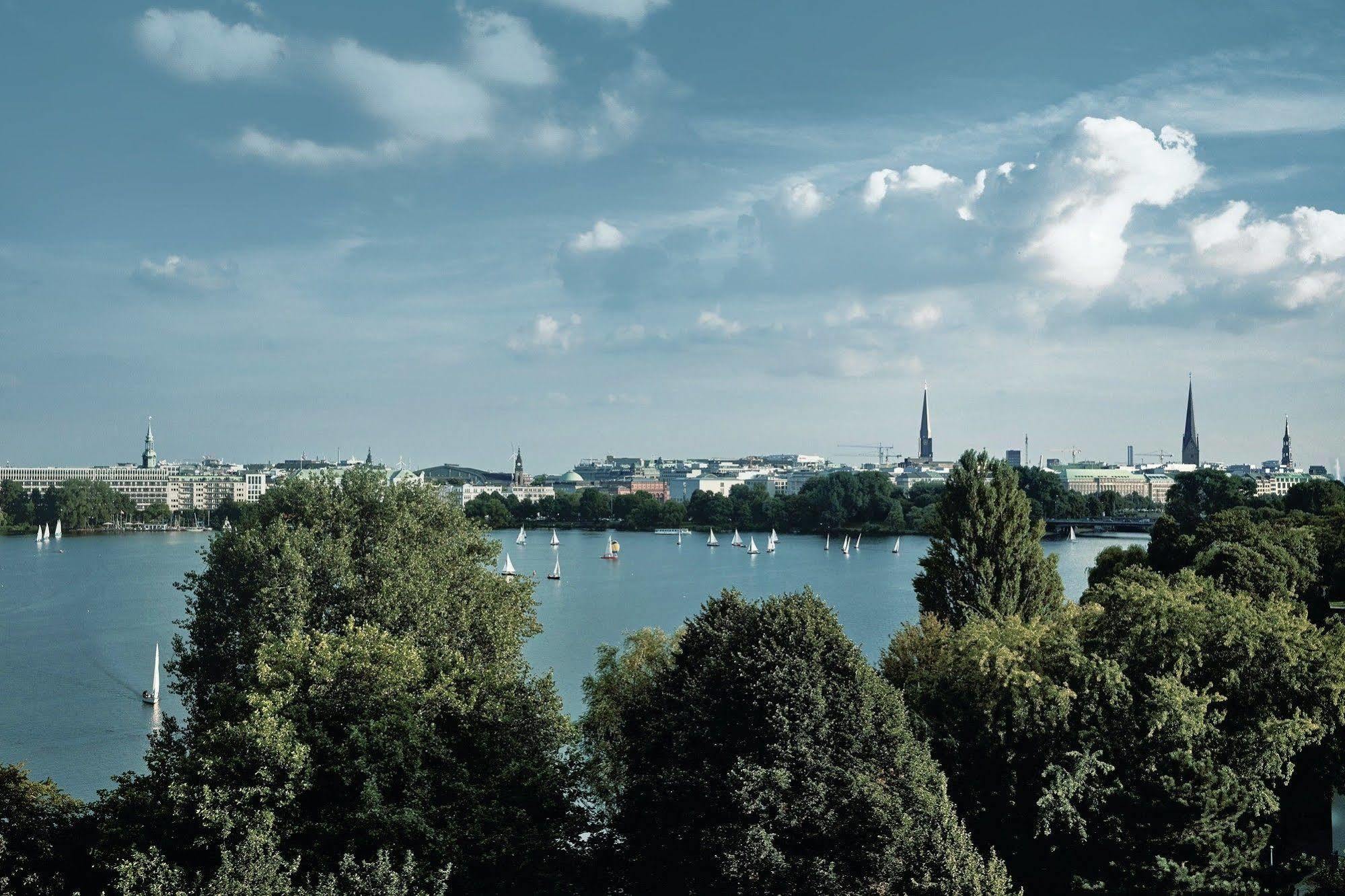 The Fontenay Hamburg Hamburgo Exterior foto